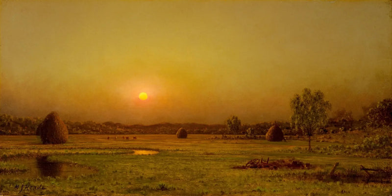 매사추세츠 뉴버리포트의 습지 위 일몰 - 마틴 존슨 헤이드

Source:
Coucher de soleil sur les marais, Newburyport, Massachusetts - Martin Johnson Heade