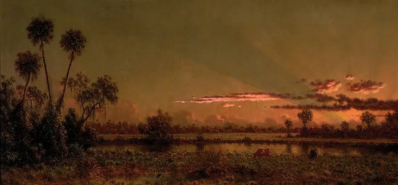 열대 일몰: 플로리다 습지 - 마틴 존슨 헤이드

Source:
Coucher de soleil tropical : marais de Floride - Martin Johnson Heade