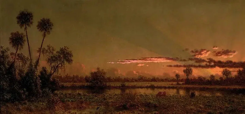 열대 일몰: 플로리다 습지 - 마틴 존슨 헤이드

Source:
Coucher de soleil tropical : marais de Floride - Martin Johnson Heade