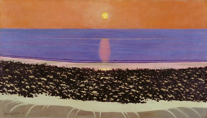 석양. 빌리르빌 - 펠릭스 발로통

Source:
Coucher de soleil. Villerville - Félix Vallotton