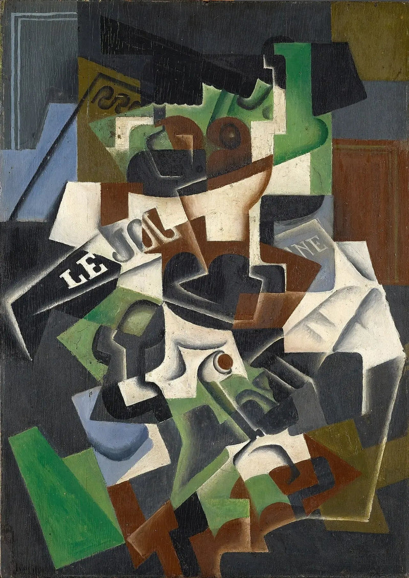 과일 접시, 파이프와 신문 - 후안 그리스

Source:
Coupe à fruits, pipe et journal - Juan Gris
