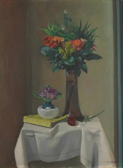 제국의 왕관 (하얀 식탁보) - 펠릭스 발로통

Source:
Couronnes impériales (La nappe blanche) - Félix Vallotton