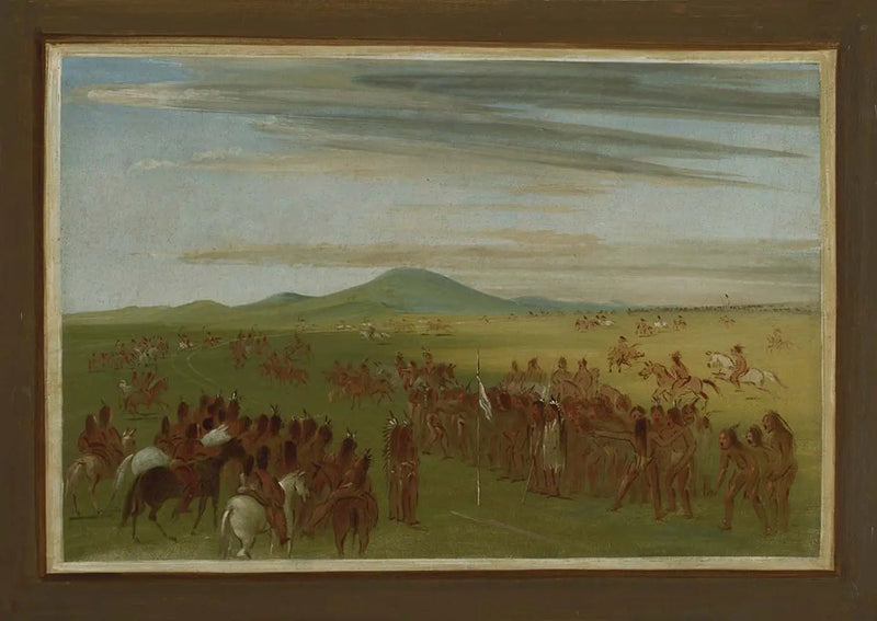 만단 마을 뒤의 코스에서의 경마 - 조지 캐틀린

Source:
Courses hippiques sur un parcours derrière le village de Mandan - George Catlin