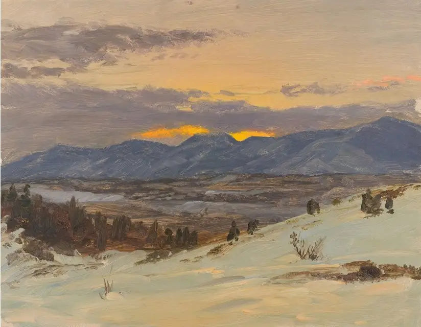 올라나의 겨울 황혼 - 프레데릭 에드윈 처치

Source:
Crépuscule d'hiver d'Olana - Frederic Edwin Church