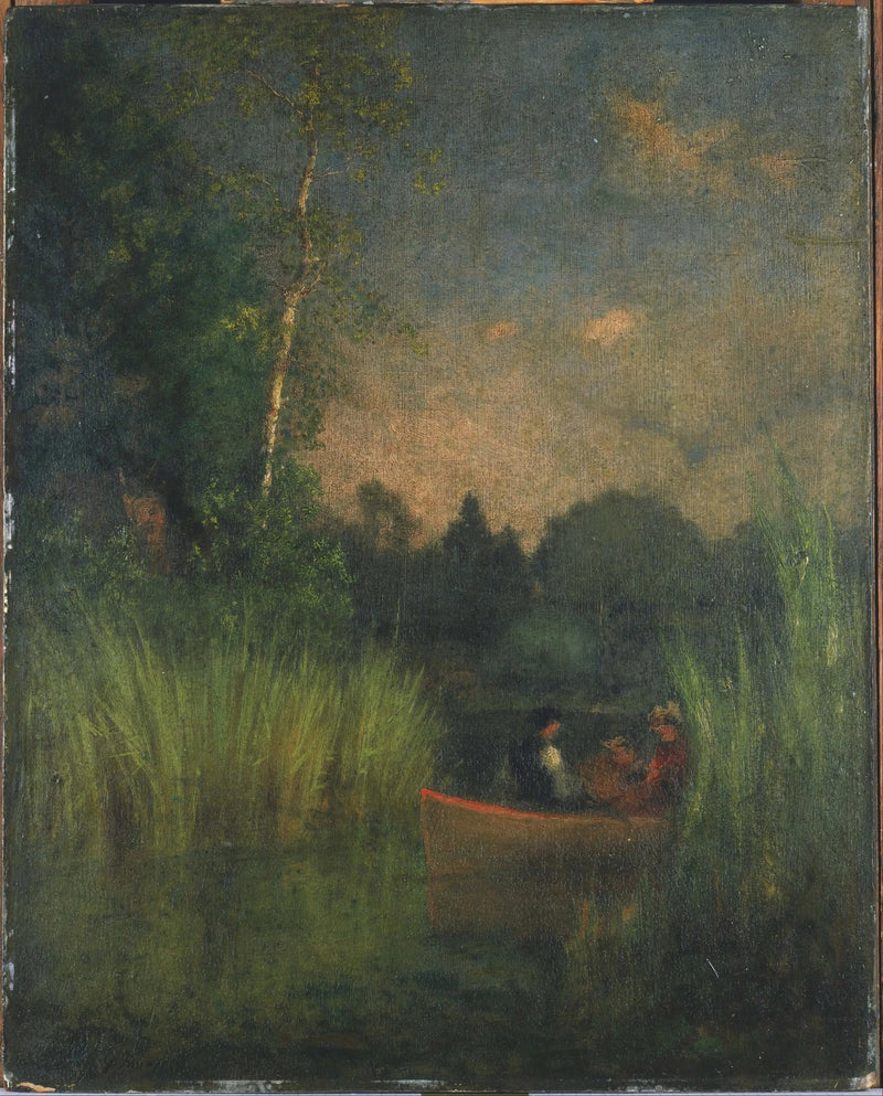 조지 이네스의 아레시드 만의 황혼 (갈대 속의 석양)  

Source:
Crépuscule dans les joncs (baie d'Alexandrie) - George Inness