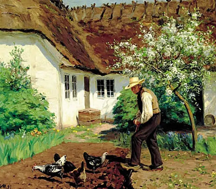 봄철에 정원을 파헤치기 - H. A. Brendekilde

Source:
Creuser le jardin au printemps. - H. A. Brendekilde