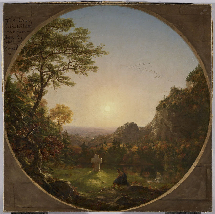 La Croix dans la solitude, dit aussi La Croix dans la contrée sauvage, 1845 - Etats-Unis