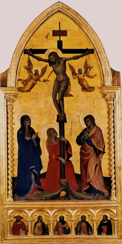 Crucifixion avec saints - Nardo di Cione - Alpha Reproduction
