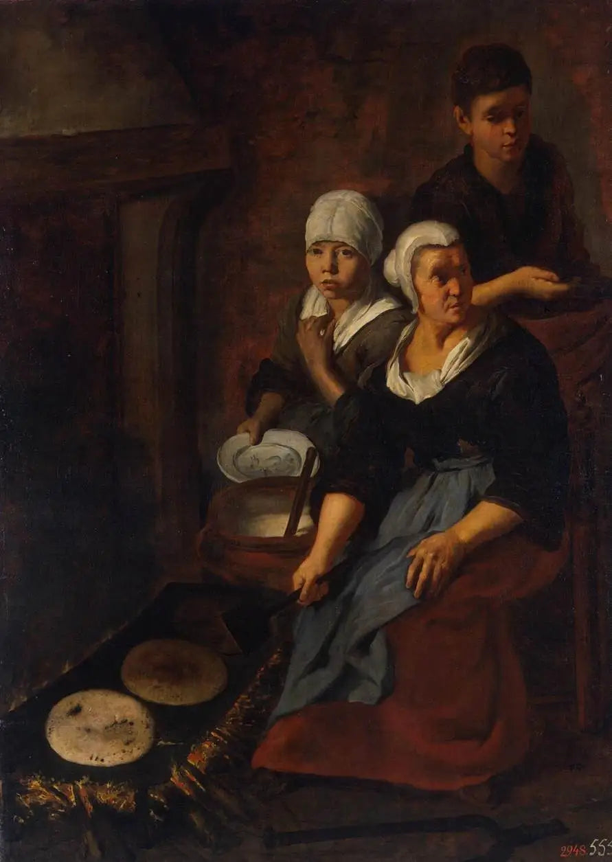평평한 팬케이크 굽기 - 바르톨로메 에스테반 무리요

Source:
Cuisson de galettes plates - Bartolomé Esteban Murillo