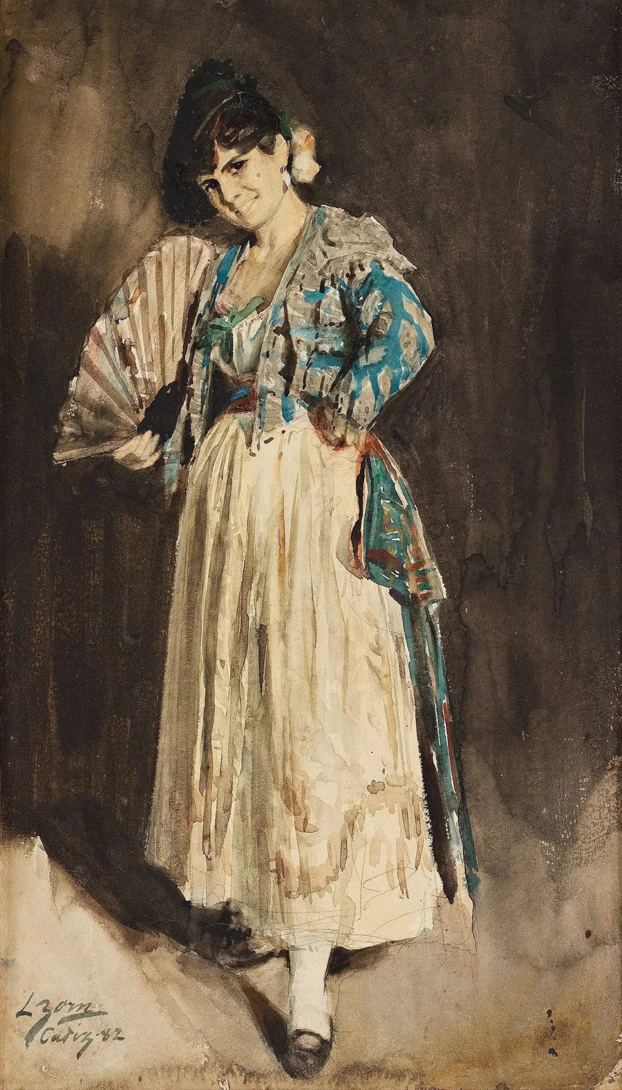 스페인 여인과 검은색 베레모 - 앤더스 손

Source:
Dame espagnole avec béret noir - Anders Zorn