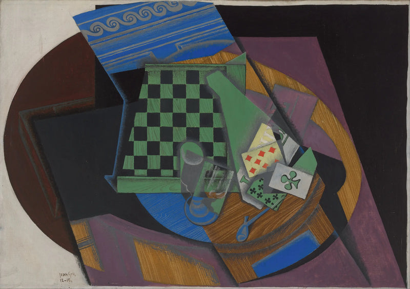다미에르와 카드 - 후안 그리스

Source:
Damier et cartes à jouer - Juan Gris