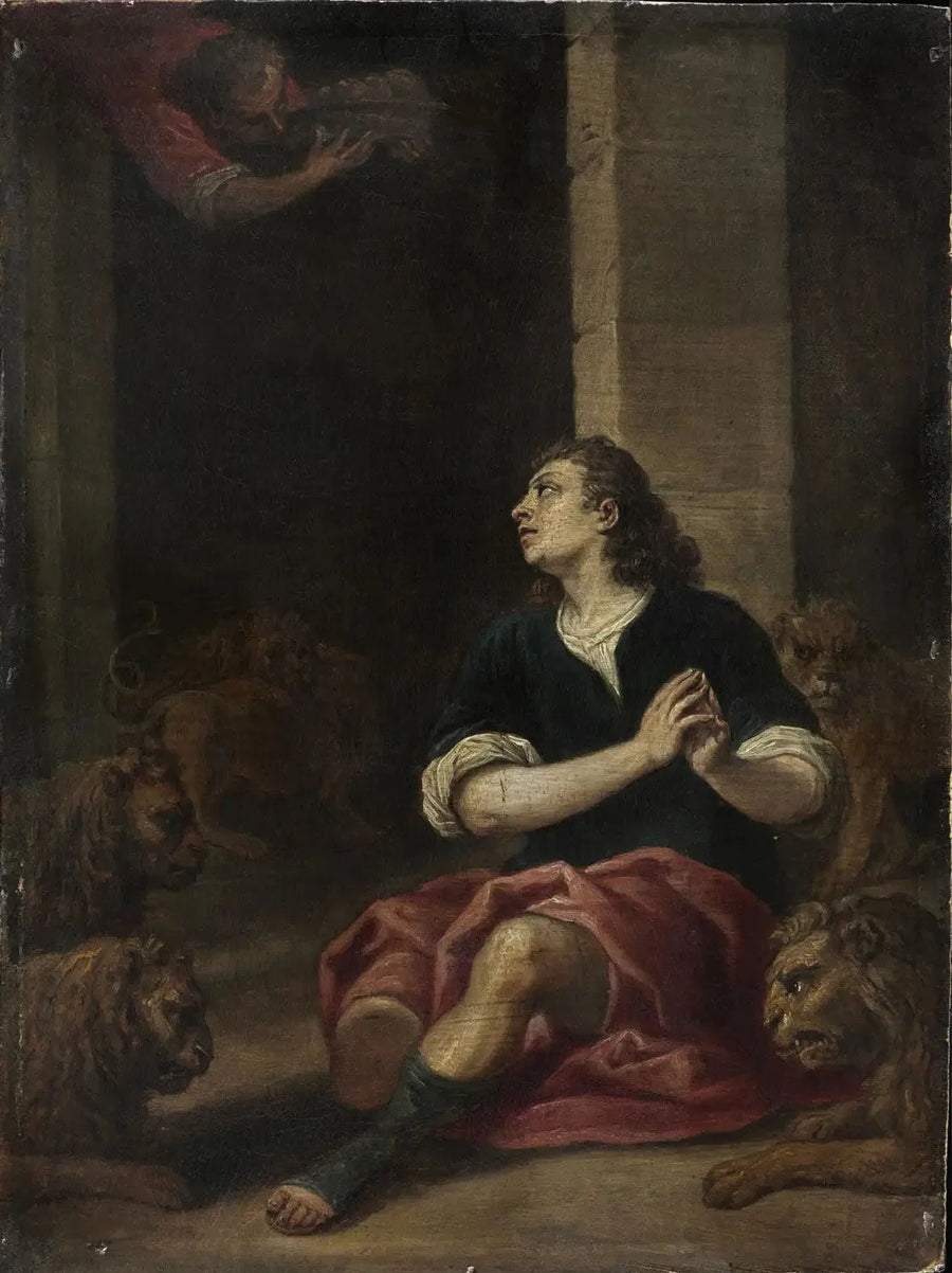 다니엘과 사자굴 - 데이비드 테니에르르 르 쥬느

Source:
Daniel dans la fosse aux lions - David Teniers le Jeune