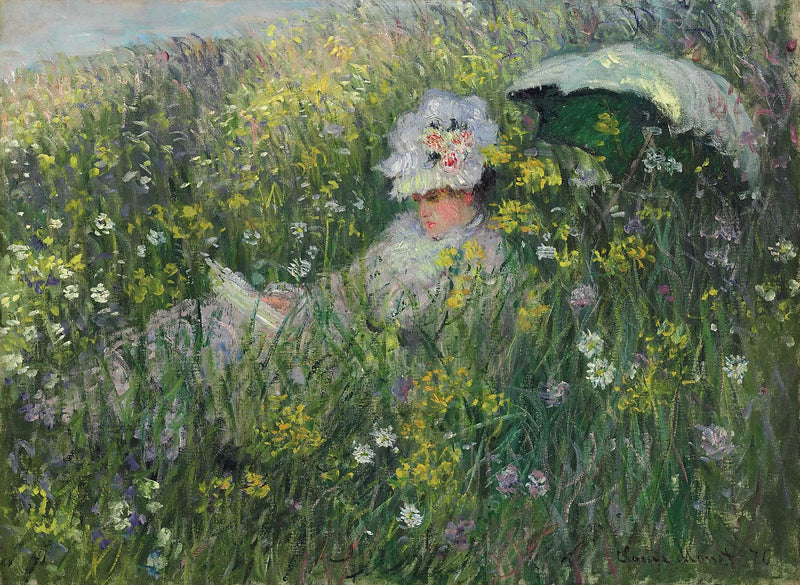 초원에서 - Claude Monet