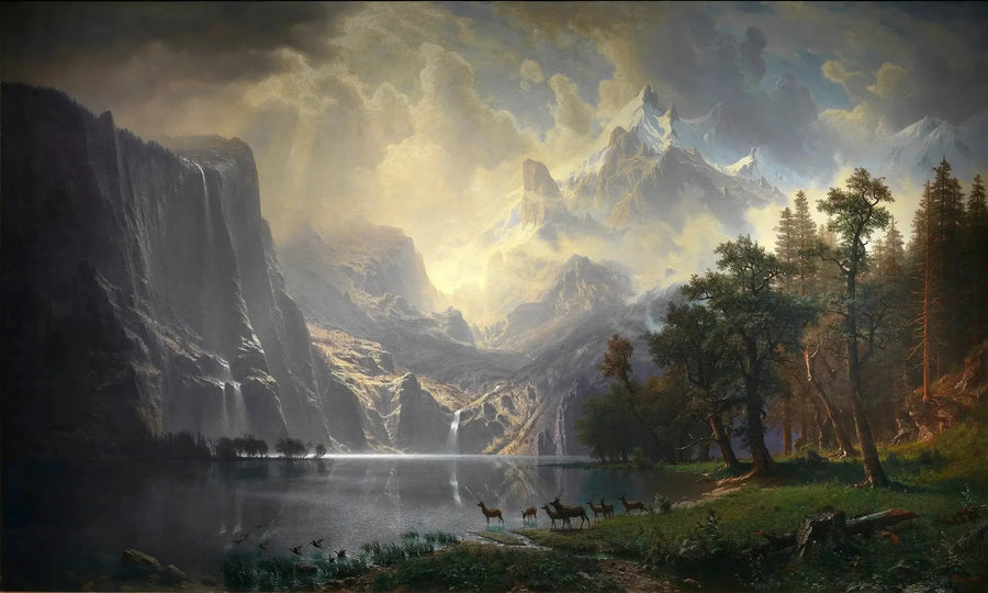 캘리포니아의 시에라 네바다에서 - 알버트 비어슈타트

Source:
Dans la Sierra Nevada, en Californie - Albert Bierstadt