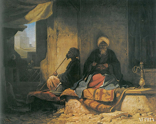 Dans le bazar turc - Carl Spitzweg - Reproductions de tableaux et peintures haut de gamme