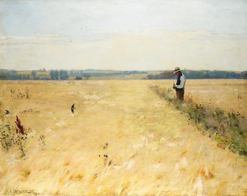 옥수수 밭에서. - H. A. Brendekilde

Source:
Dans le champ de maïs. - H. A. Brendekilde