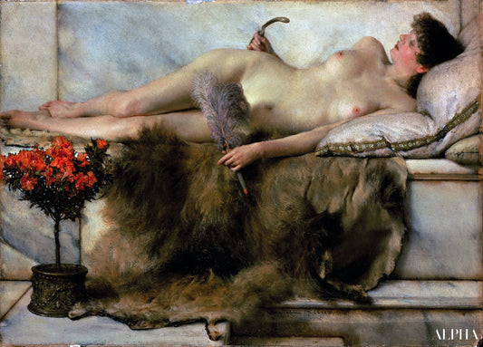 Dans le Tepidarium - Lawrence Alma-Tadema - Reproductions de tableaux et peintures haut de gamme