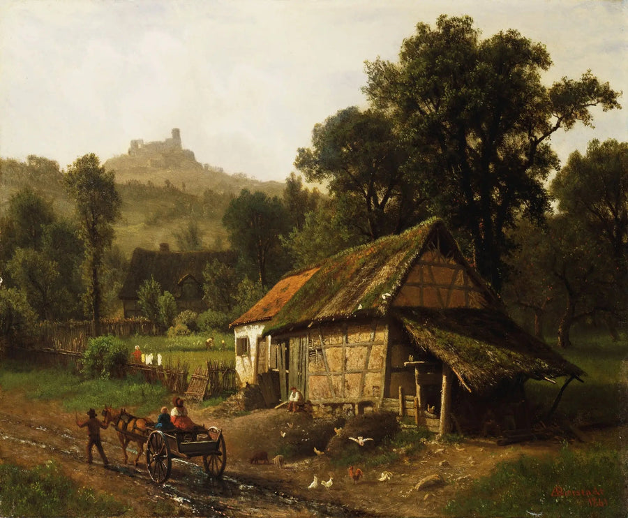 반도에 있는 산맥 - 알버트 비어슈타트

Source:
Dans les contreforts - Albert Bierstadt