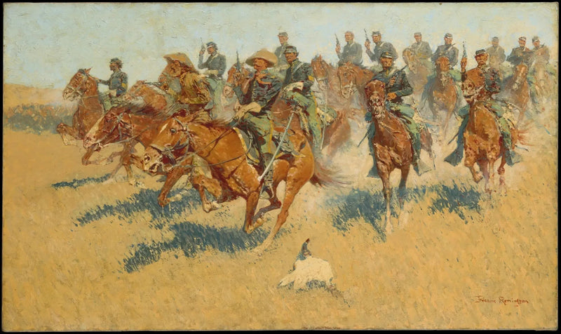 남부 평원에서 - 프레데릭 레밍턴

Source:
Dans les plaines du Sud - Frederic Remington