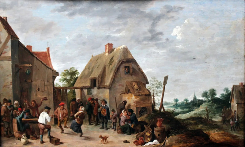 마을 축제의 무도회 - 데이비드 테니어스 더 쥬네

Source:
Danse à la foire du village - David Teniers le Jeune