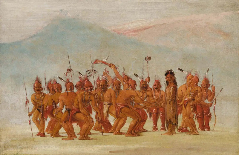 베르다시의 춤 - 조지 캐틀린

Source:
Danse au Berdash - George Catlin