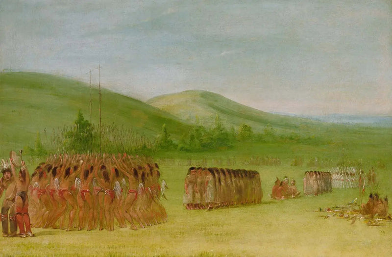발레 무용, 촉토족 - 조지 캐틀린

Source:
Danse de balle, Choctaw - George Catlin