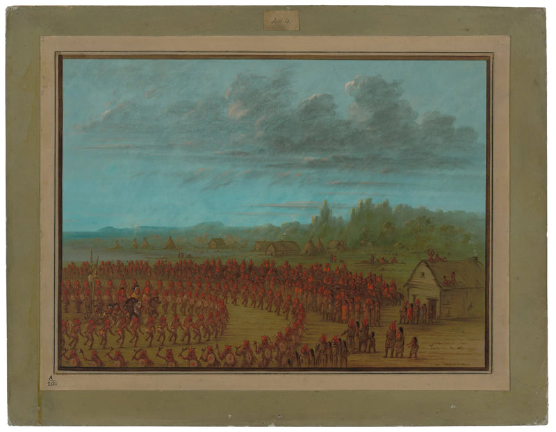 사우키 전투 춤 - 조지 캐틀린

Source:
Danse de guerre des Saukies - George Catlin