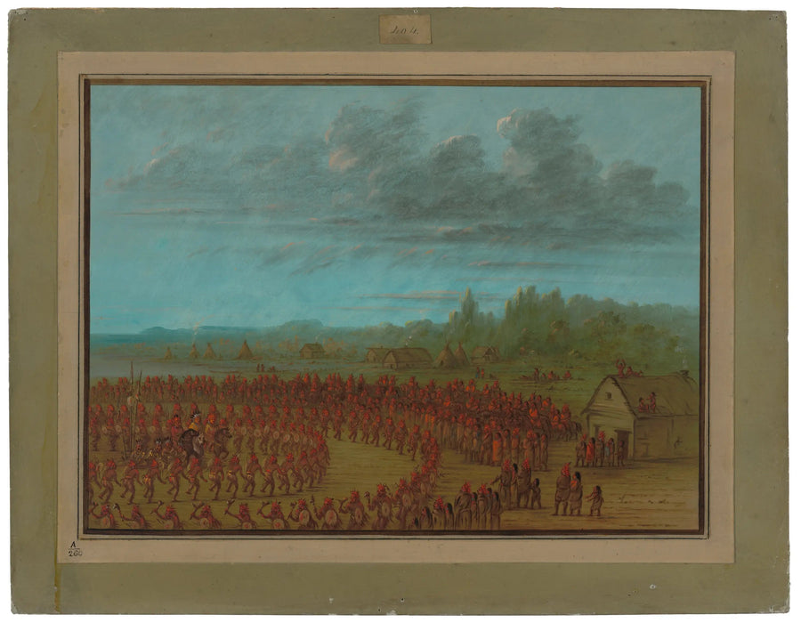 사우키 전투 춤 - 조지 캐틀린

Source:
Danse de guerre des Saukies - George Catlin