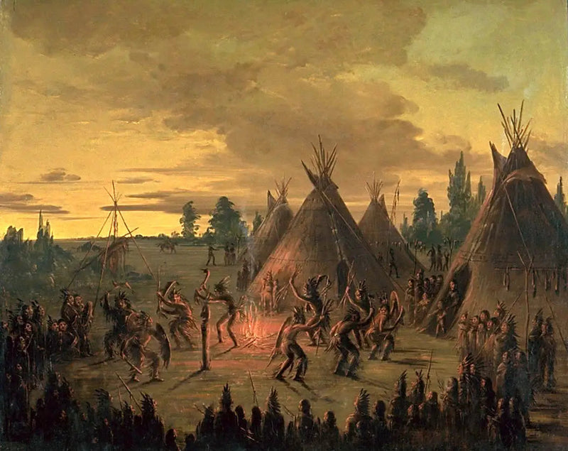 전쟁의 춤, 수족 - 조지 캐틀린

Source:
Danse de guerre, Sioux - George Catlin