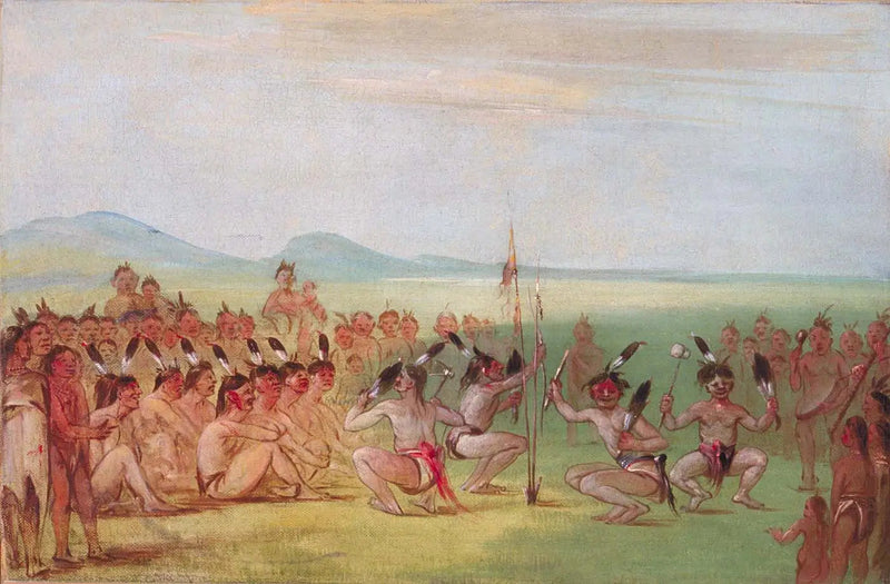 독수리의 춤, 초크토어 - 조지 캐틀린

Source:
Danse de l'aigle, Choctaw - George Catlin