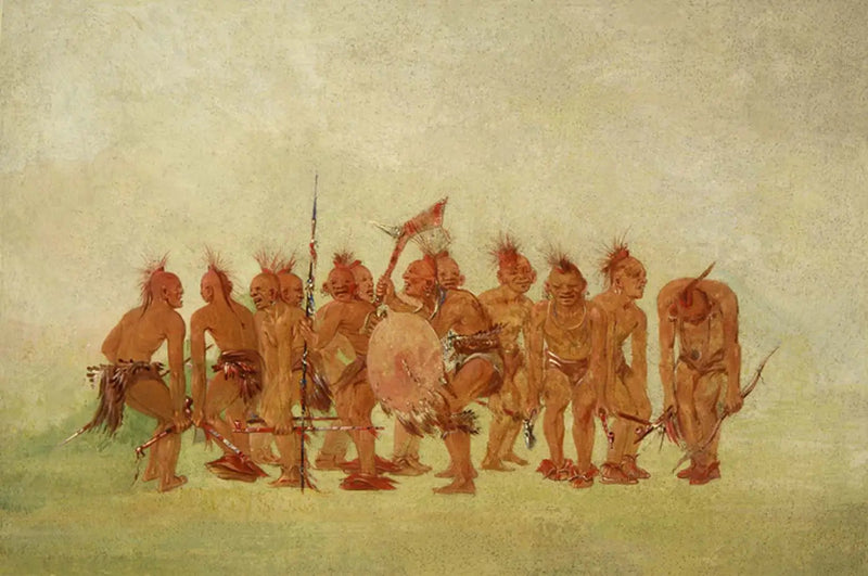 구걸하는 춤, Sauk과 Fox - 조지 캐틀린

Source:
Danse de la mendicité, Sauk et Fox - George Catlin