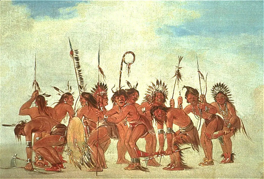 포트 스넬링의 용감한 사람들의 춤 - 조지 캐틀린

Source:
Danse des Braves à Fort Snelling - George Catlin