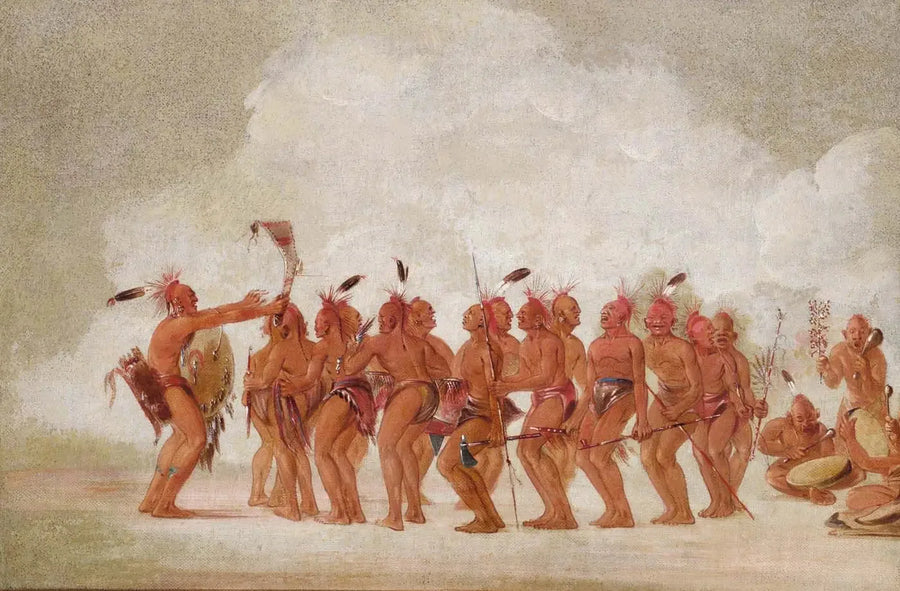 노예들의 춤, 가방과 여우 - 조지 캐틀린

Source:
Danse des esclaves, Sac et Renard - George Catlin