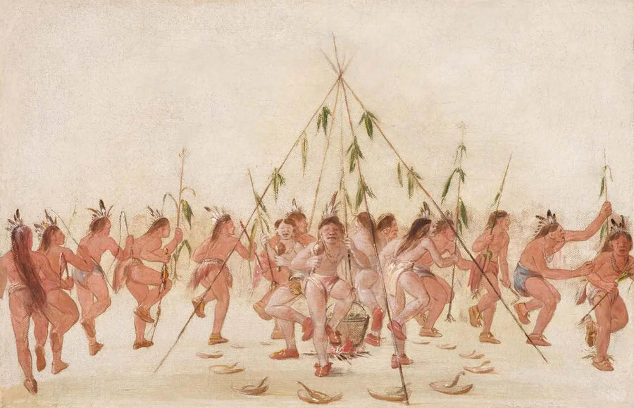 초록 옥수수 춤, 히다차 - 조지 캐틀린

Source:
Danse du maïs vert, Hidatsa - George Catlin