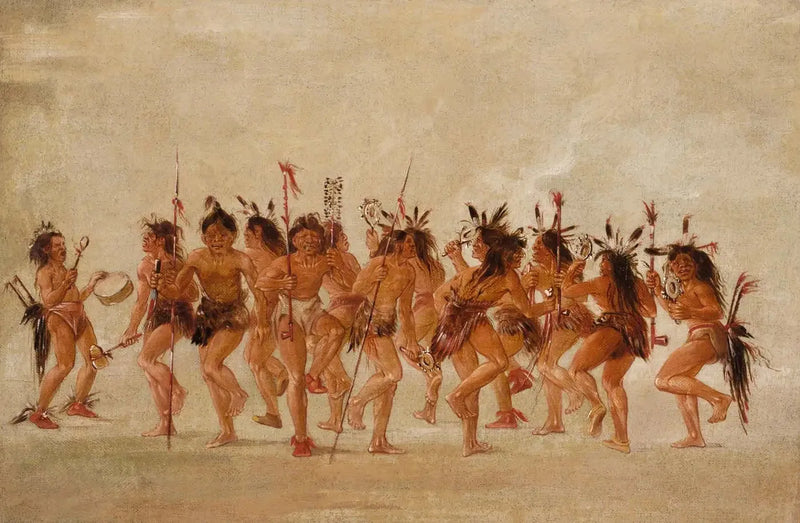 구걸하는 사람의 춤, 테톤 강의 입구 - 조지 캐틀린

Source:
Danse du mendiant, embouchure de la rivière Teton - George Catlin