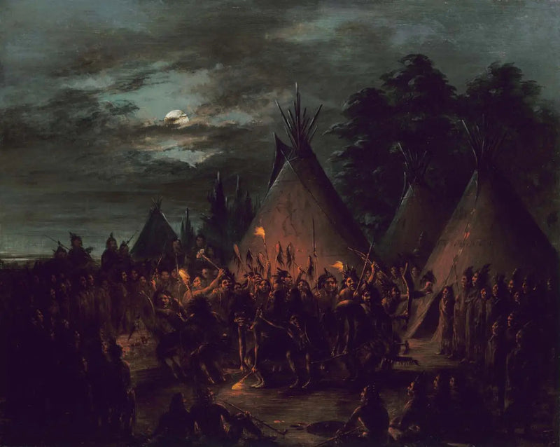 스카프의 춤, 수족 - 조지 캐틀린

Source:
Danse du scalp, Sioux - George Catlin