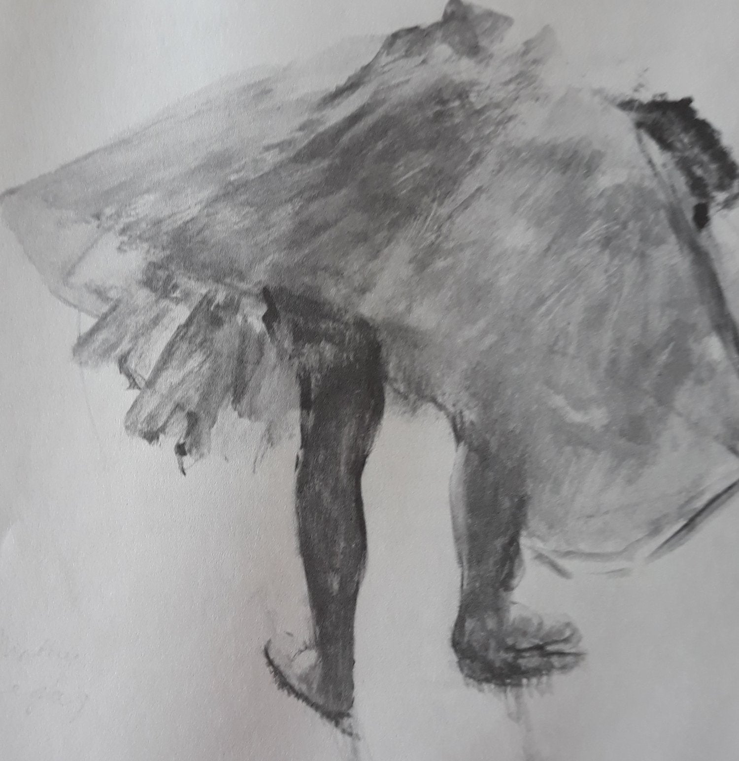 Danseuse vue de dos - Edgar Degas