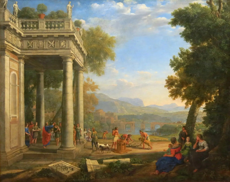 사무엘이 신성하게 왕으로 기름 부은 다윗 - 클로드 로랭

Source:
David sacré roi par Samuel - Claude Lorrain