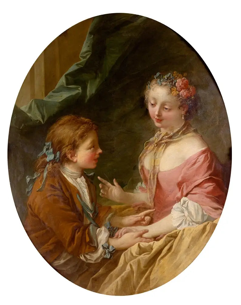 세 가지 중에서 어떤 것을 선택하시겠습니까? - 프랑수아 부셰

Source:
De trois choses, en ferez-vous une ? - François Boucher