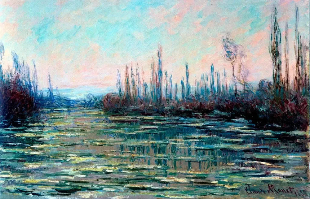 La Débâcle W571 par Claude Monet, Kunstmuseum Bern