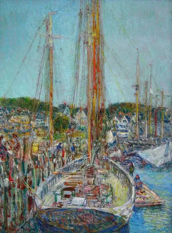 데바르카드르, 글로스터 - 차일드 하섬

Source:
Débarcadère, Gloucester - Childe Hassam