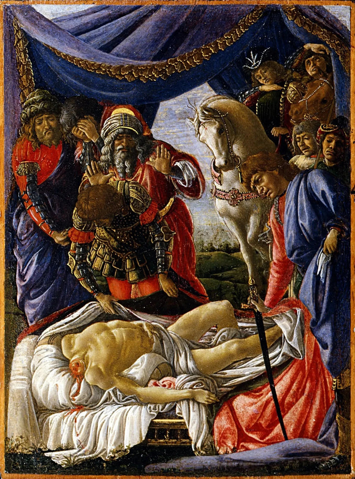 홀로페르네스의 신체 발견, 1470-1475년경 - Botticelli