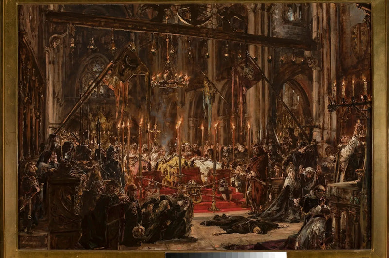 레그니차 패배, « 폴란드 문명사 » 시리즈 - 얀 마테이코

Source:
Défaite de Legnica, de la série « Histoire de la civilisation en Pologne » - Jan Matejko