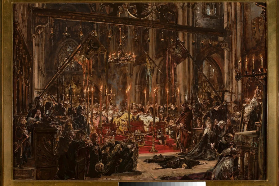 레그니차 패배, « 폴란드 문명사 » 시리즈 - 얀 마테이코

Source:
Défaite de Legnica, de la série « Histoire de la civilisation en Pologne » - Jan Matejko