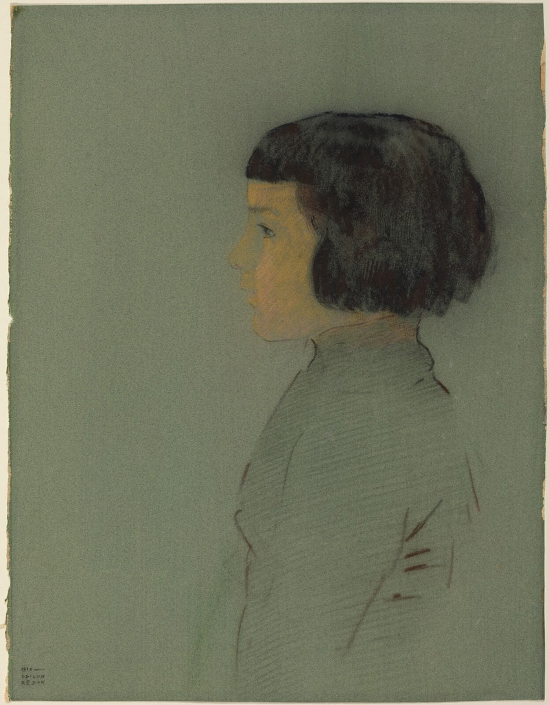 Léon Fayet (?) - Odilon Redon