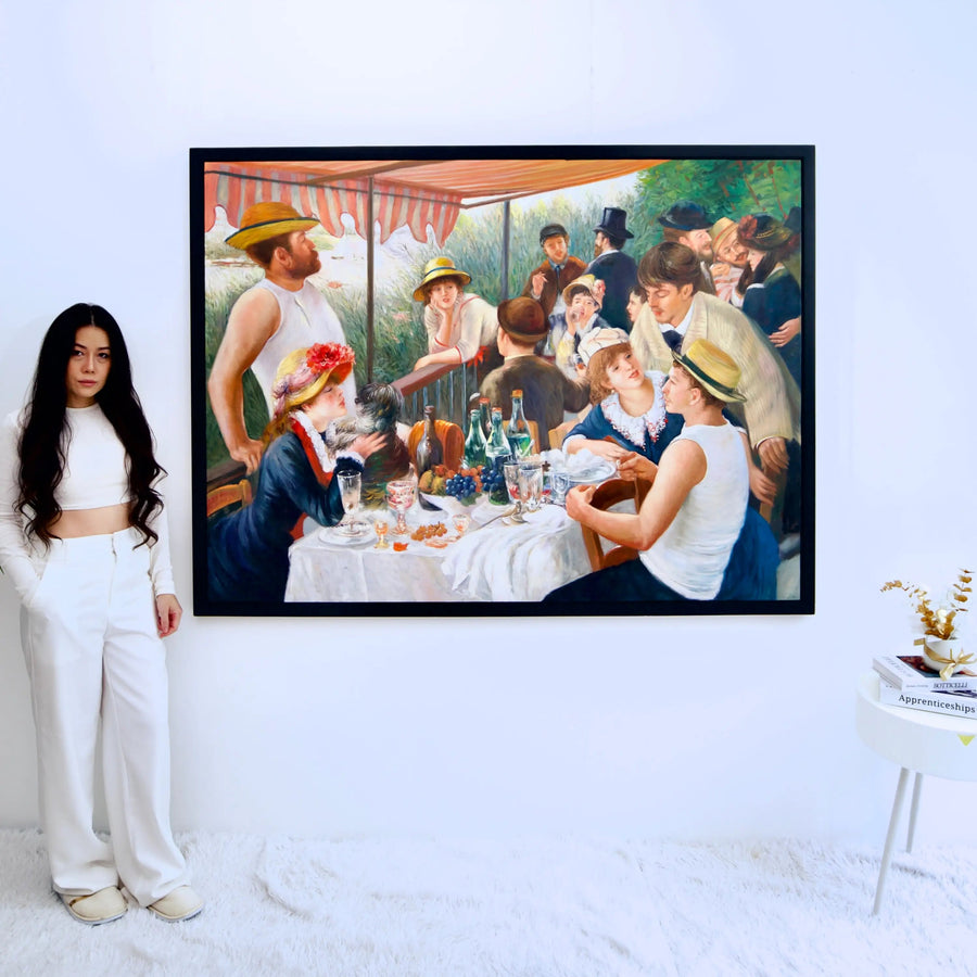 '카노티에의 점심 (르누아르) - 알파 복제'  | 160 x 120cm