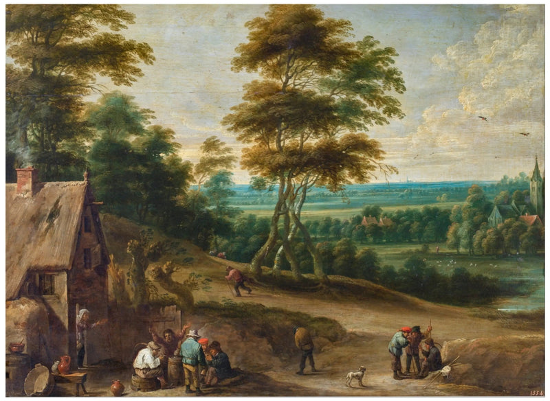 마을 사람들의 아침 식사 - 데이비드 테니에르 더 쥬네

Source:
Déjeuner des villageois - David Teniers le Jeune