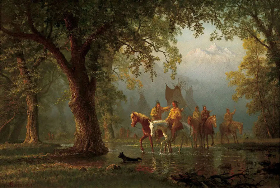 인도 전쟁 그룹 출발 - 알버트 비어슈타트

Source:
Départ d'un groupe de guerre indien - Albert Bierstadt
