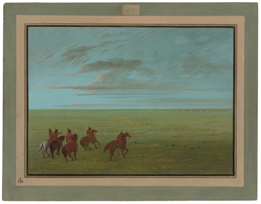 조지 캐틀린의 야생 말들을 위한 코니보스 출발

Source:
Départ de Connibos pour les chevaux sauvages - George Catlin
