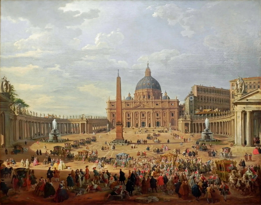 조이즐 공작의 산 피에트로 광장 출발 - 조반니 파올로 파니니

Source:
Départ du duc de Choiseul de la Piazza di San Pietro - Giovanni Paolo Panini